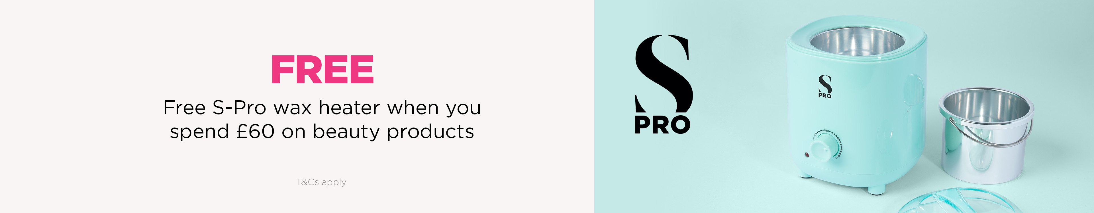 Free Wax Heater with purchase*